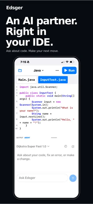 Edsger: AI Code Editor screenshot 3