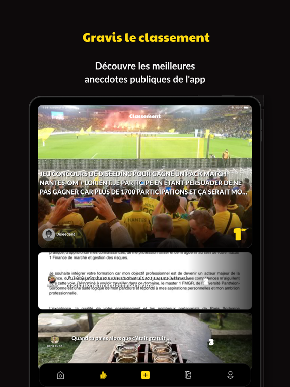 Screenshot #4 pour Diseed : Raconte tes anecdotes