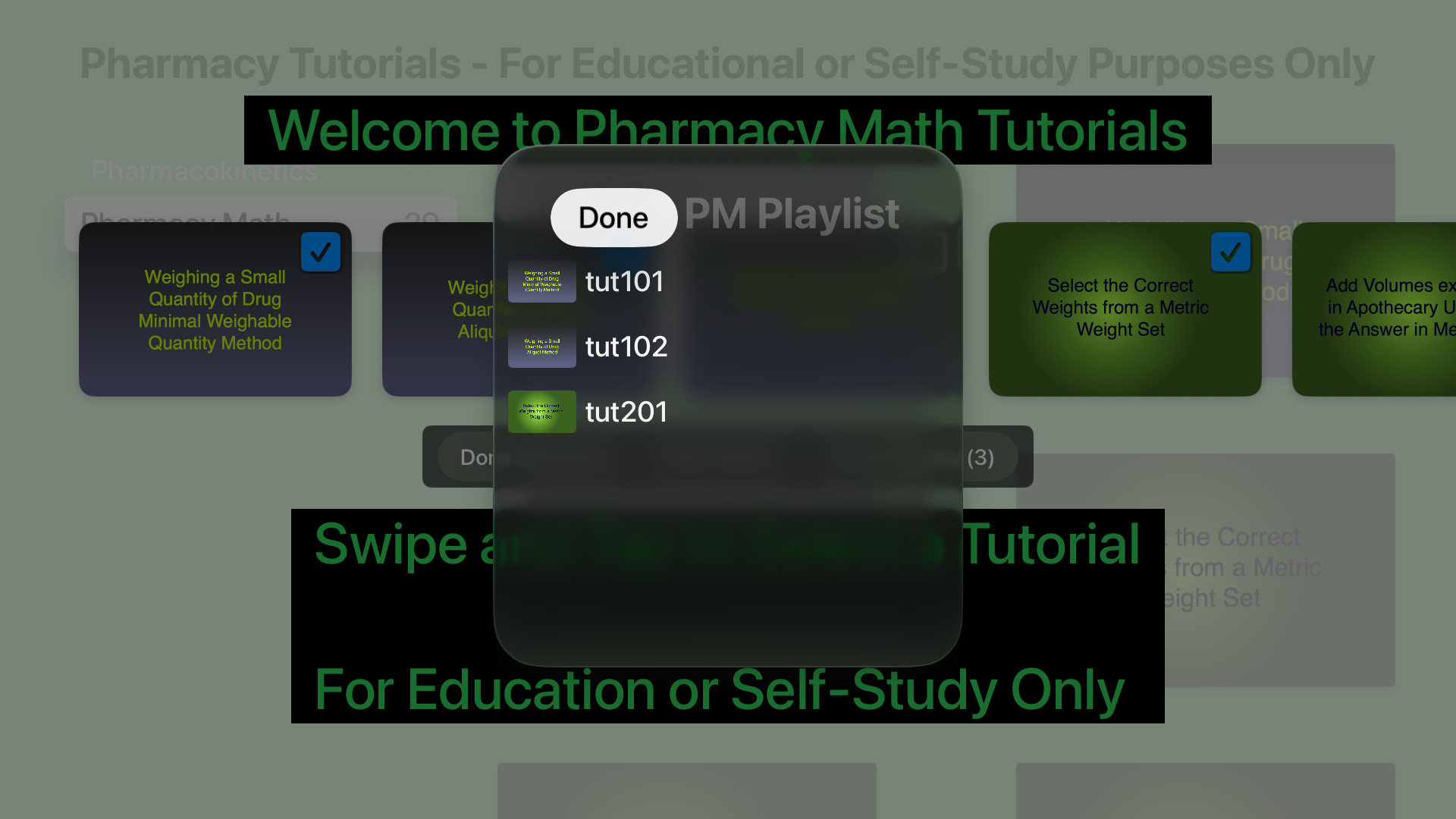 PharmacyTutorials screenshot 13