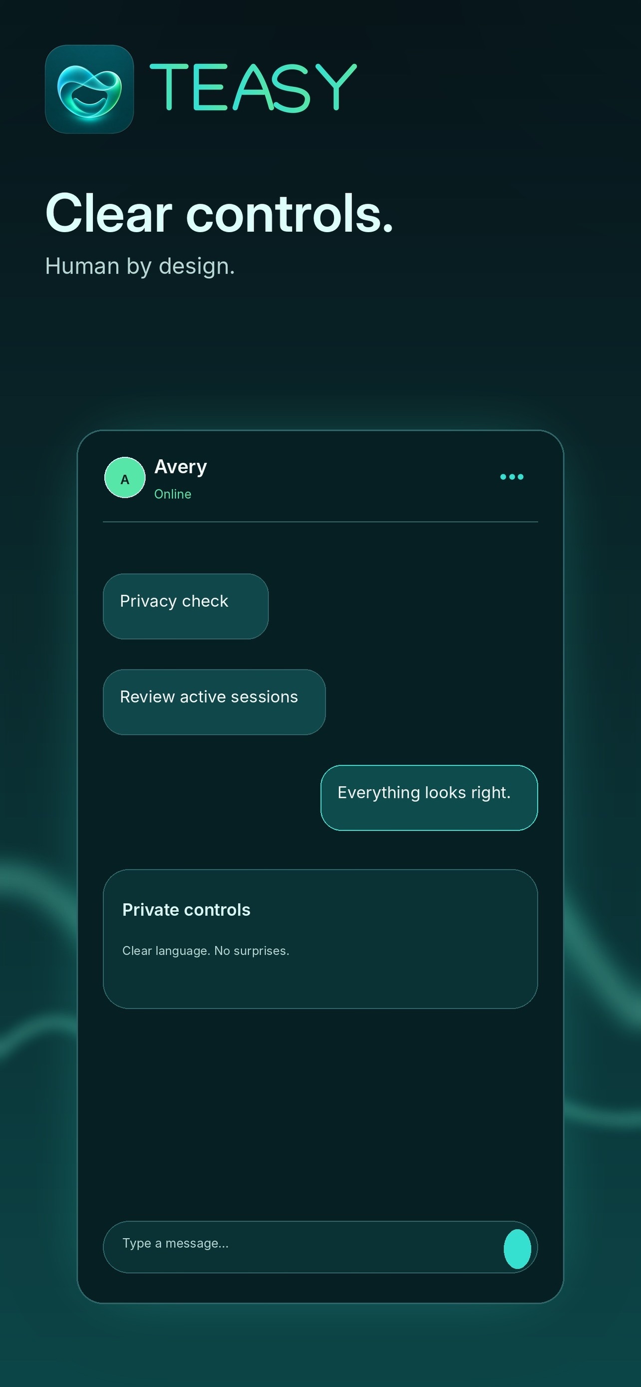 Screenshot 4 of TEASY Messenger