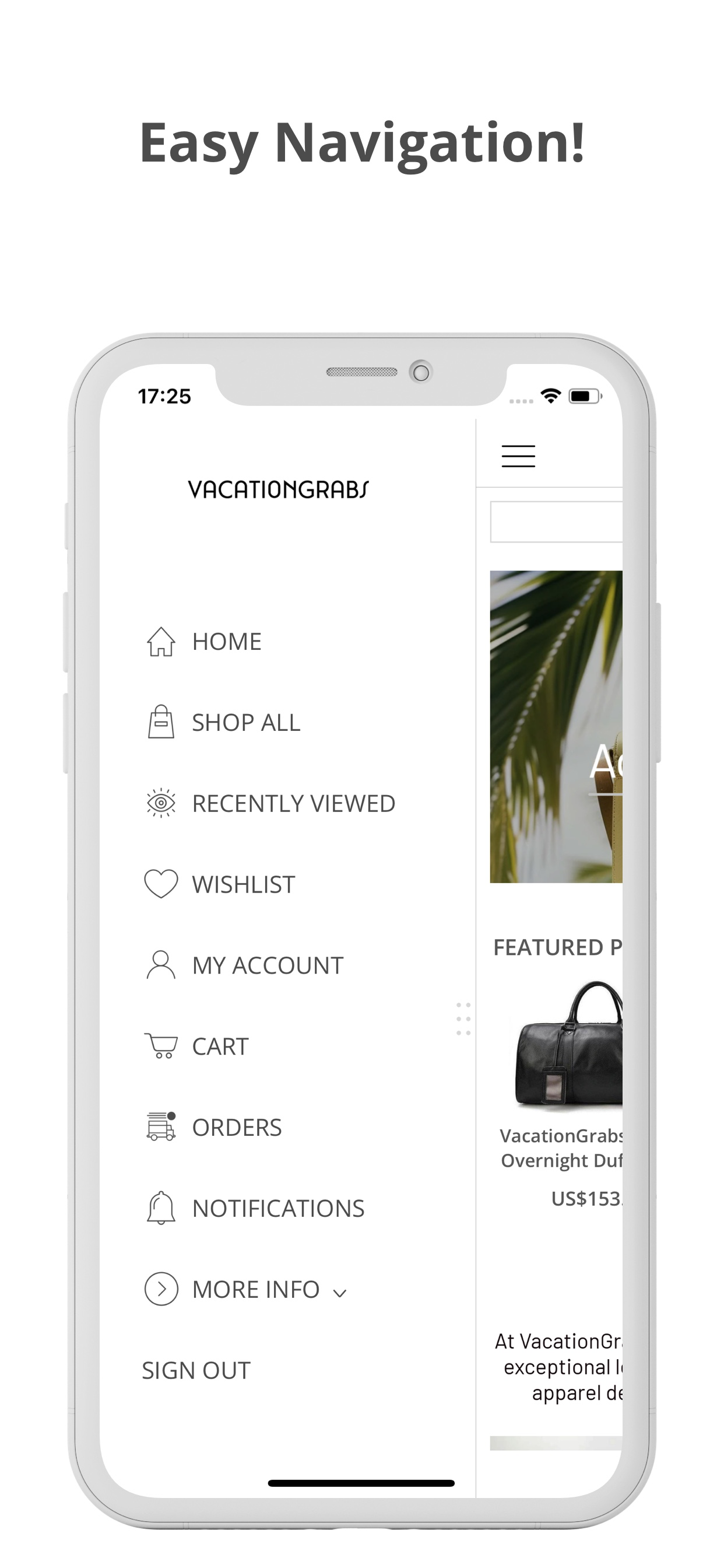 VacationGrabs Bags & Apparel screenshot 4