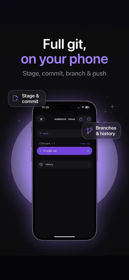 Screenshot 6 di 6 di Nodeterm