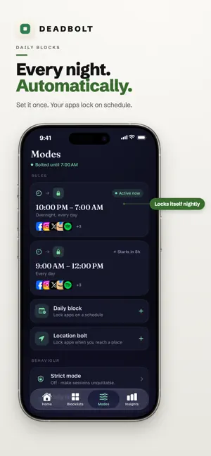 Deadbolt: Minimalist Phone screenshot 3