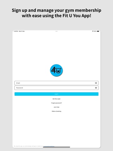 Fit 4 U iPad screenshot