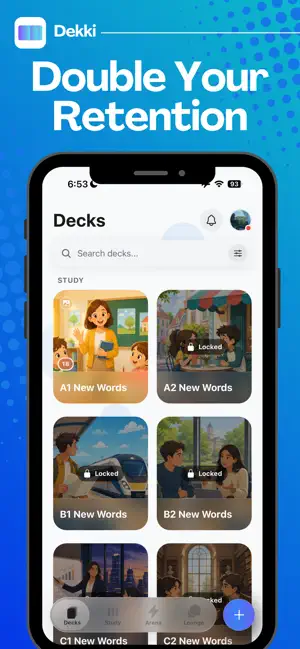 Dekki Flashcards screenshot 1