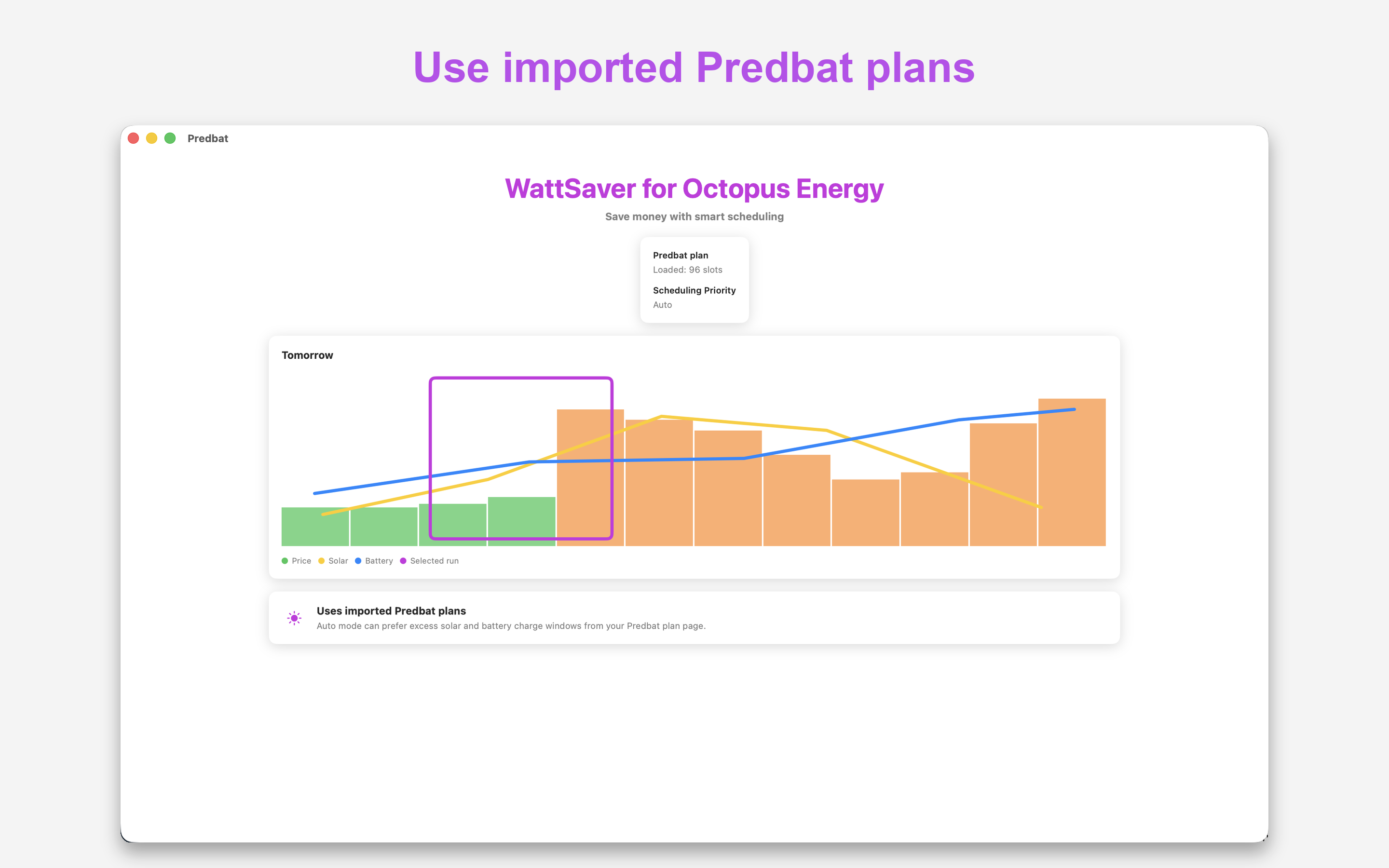WattSaver for Octopus Energy