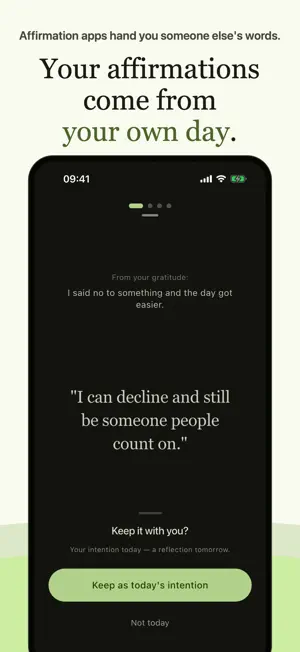 Tend: Gratitude & Affirmations screenshot 2