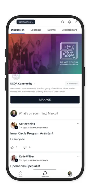 The DSOA App screenshot 2