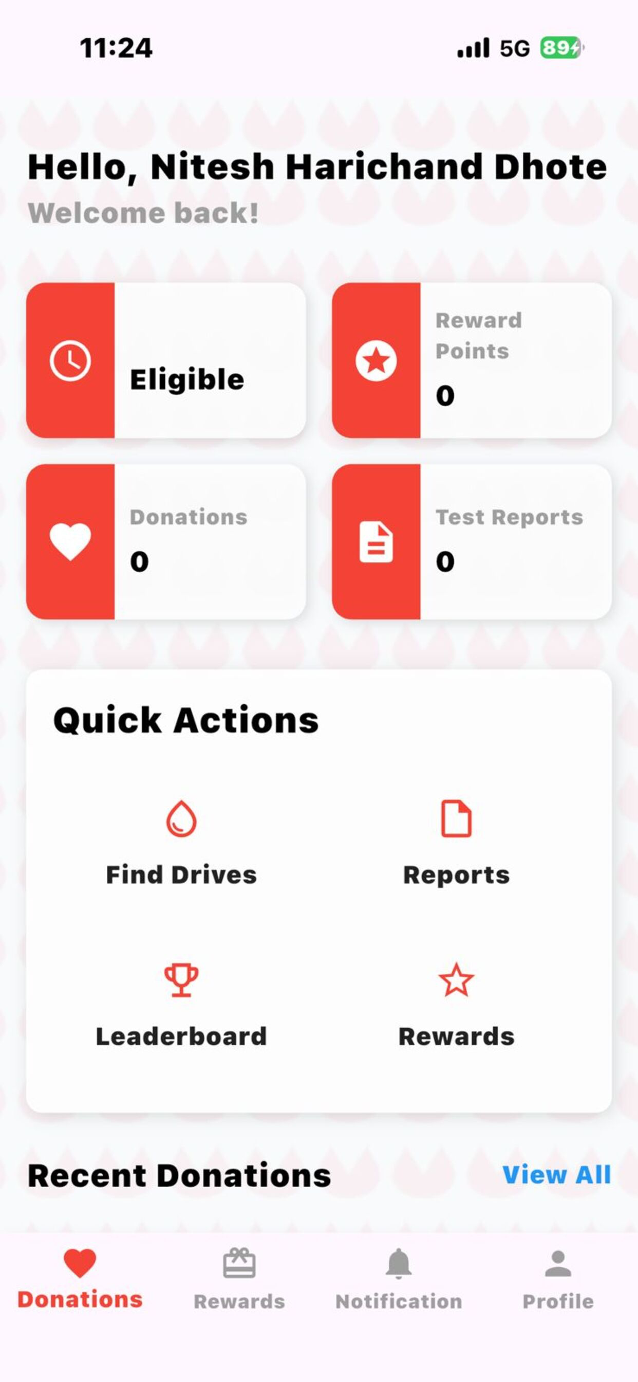 Blood Donor Hub
