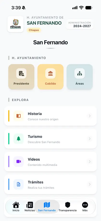 Screenshot 3 di 6 di San Fernando Digital