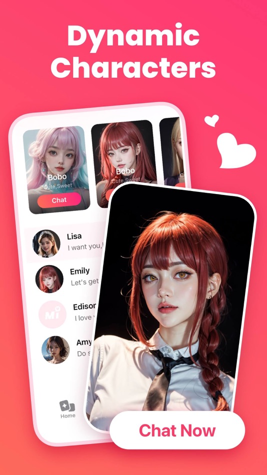 #1. Mimico - Ai friend chat (iOS) Podle: MATRIX MOBILE PTE. LTD.