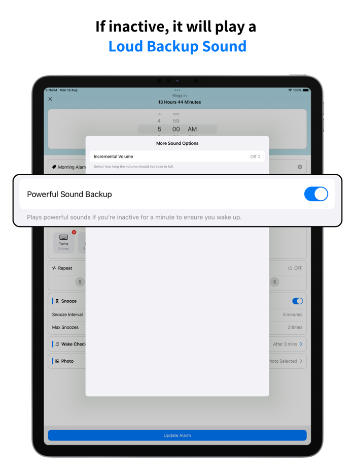 ProAlarm：闹钟与声音