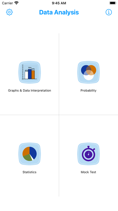 SAT Math : Data Analysis Lite Screenshot