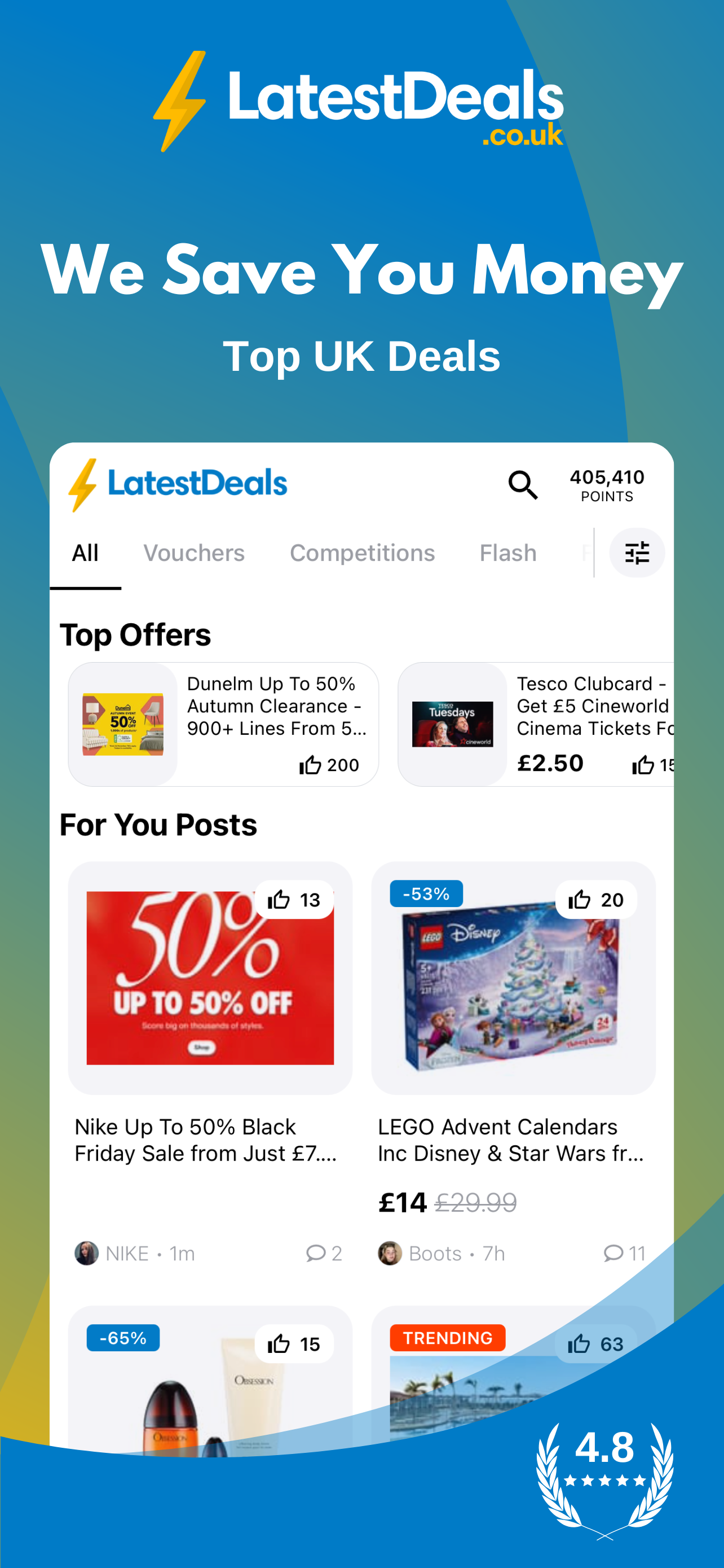Latest Deals: Vouchers & Sales