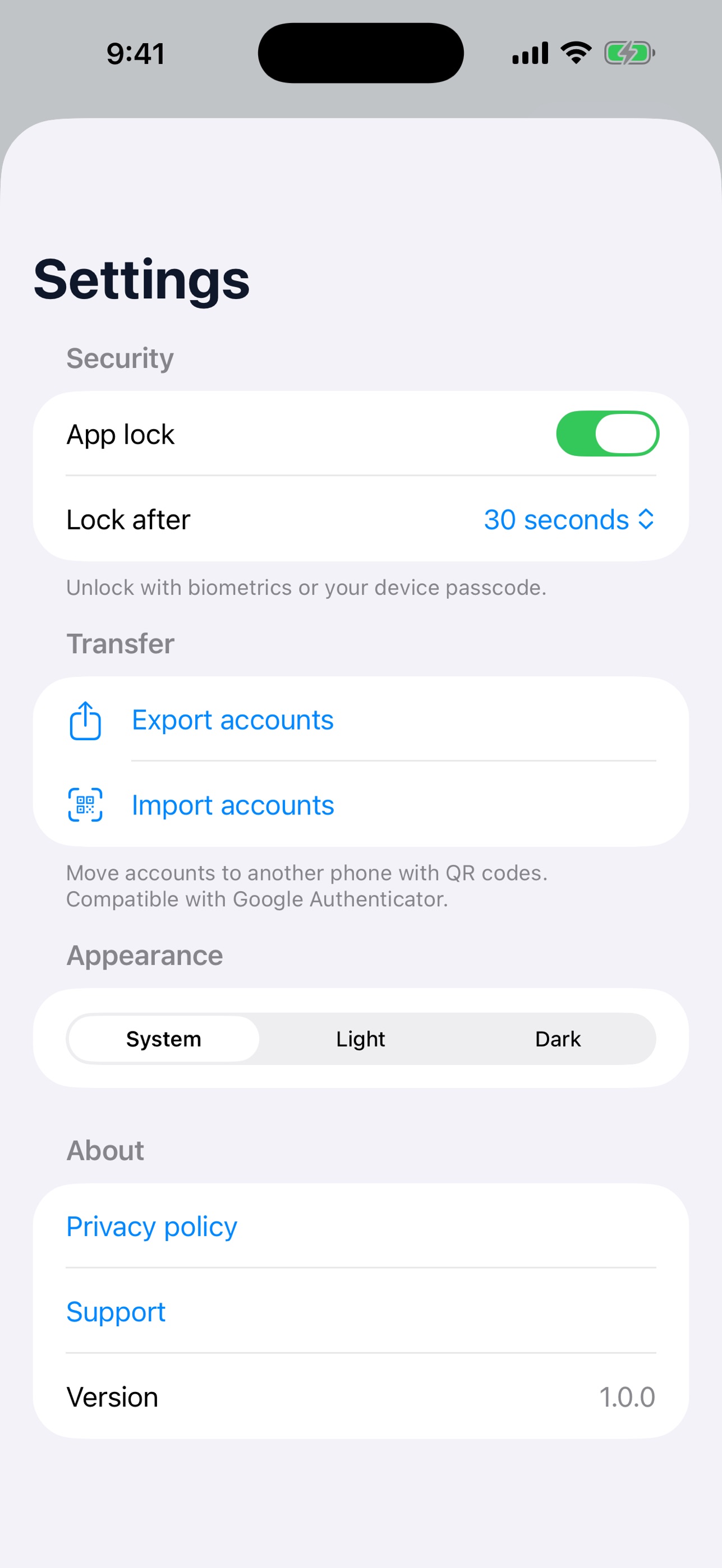 Screenshot 4 of eMedics Authenticator