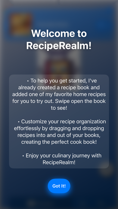 RecipeRealm Screenshot