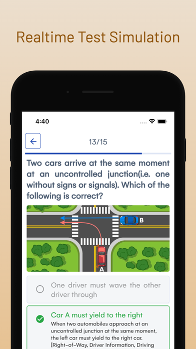 Columbia DMV Driver Test Prep Screenshot