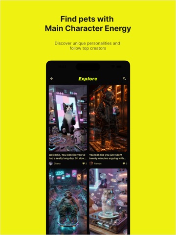 Tailo: AI Chat & Talking Pet iPad screenshot