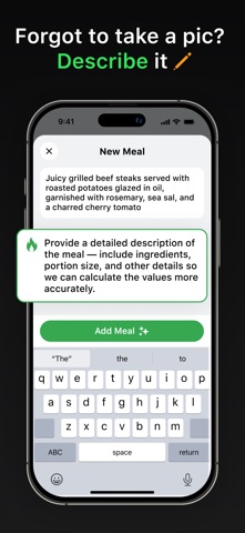 1cal: AI Meal Calorie Tracker screenshot