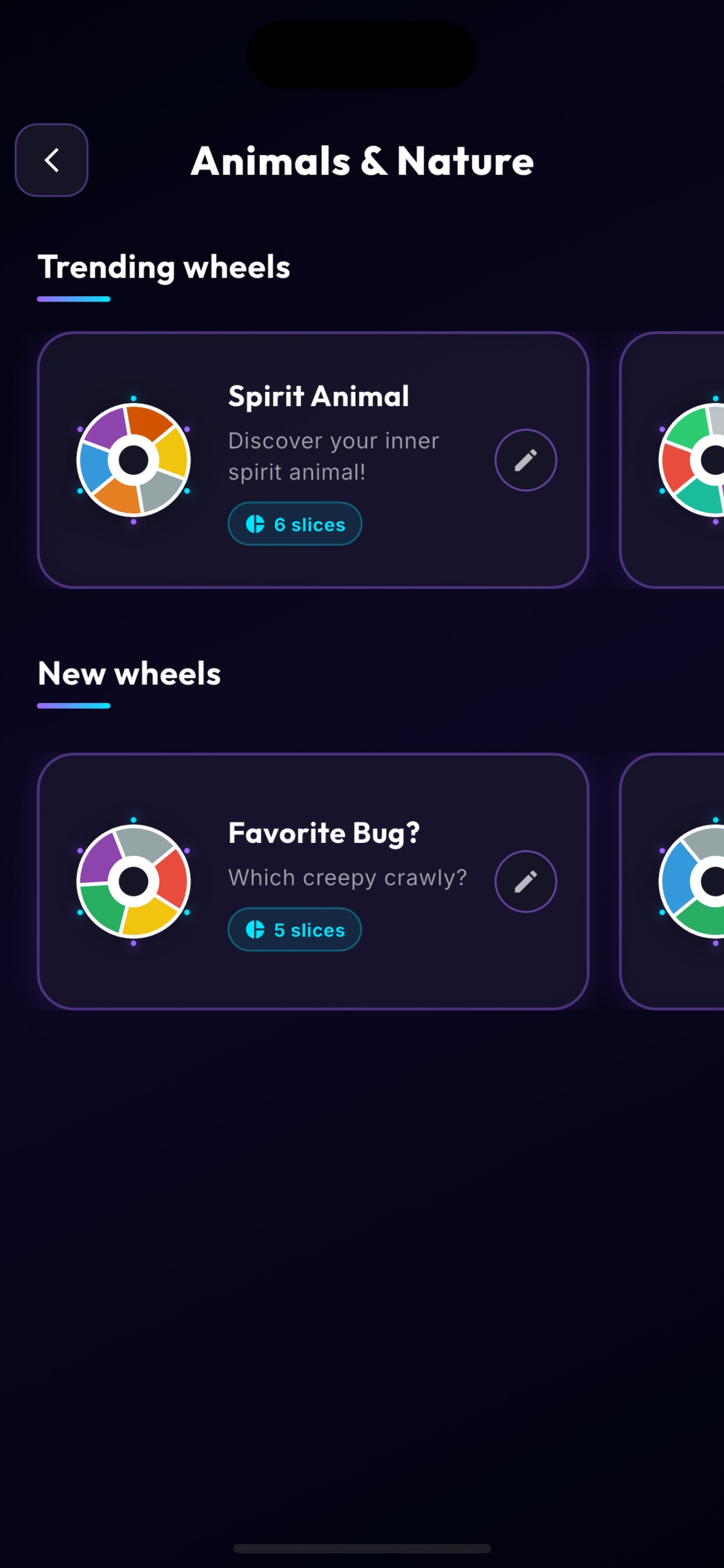 Screenshot 4 of Spinny: Wheel of Choices