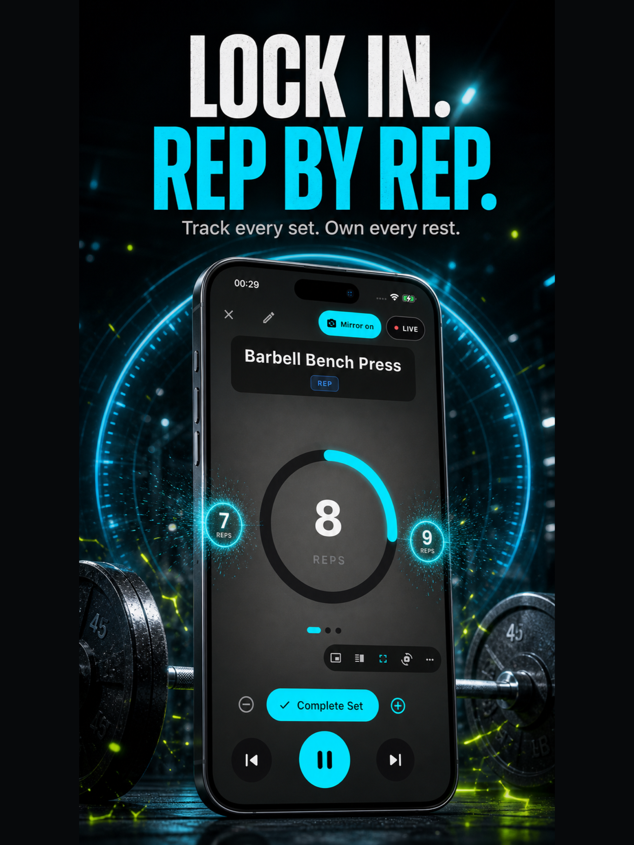 RepCoach: Home Workout Timer screenshot 10