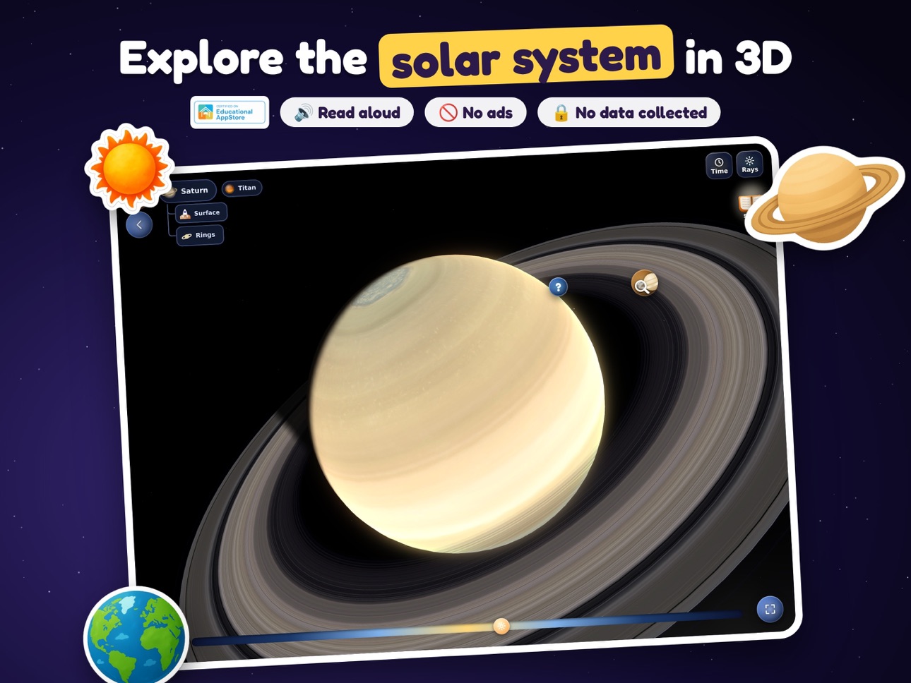 Screenshot 9 of Kid Globe: Space & Planets