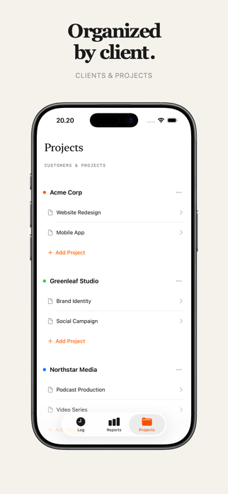 clockd — Time Tracker Screenshot 5 of 5