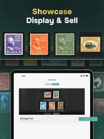 Stamp Value Stamp Identifier iPad screenshot