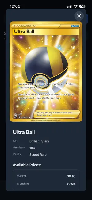 TCG Checker screenshot 2