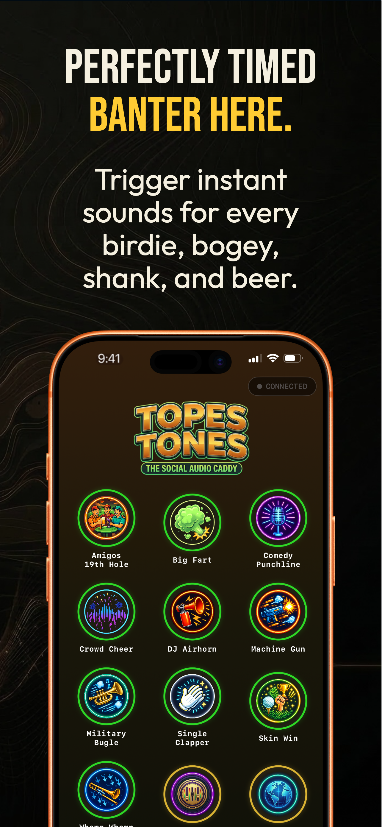 Topes Tones: Golf Soundboard