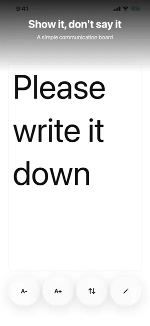 Big Text Note screenshot 1