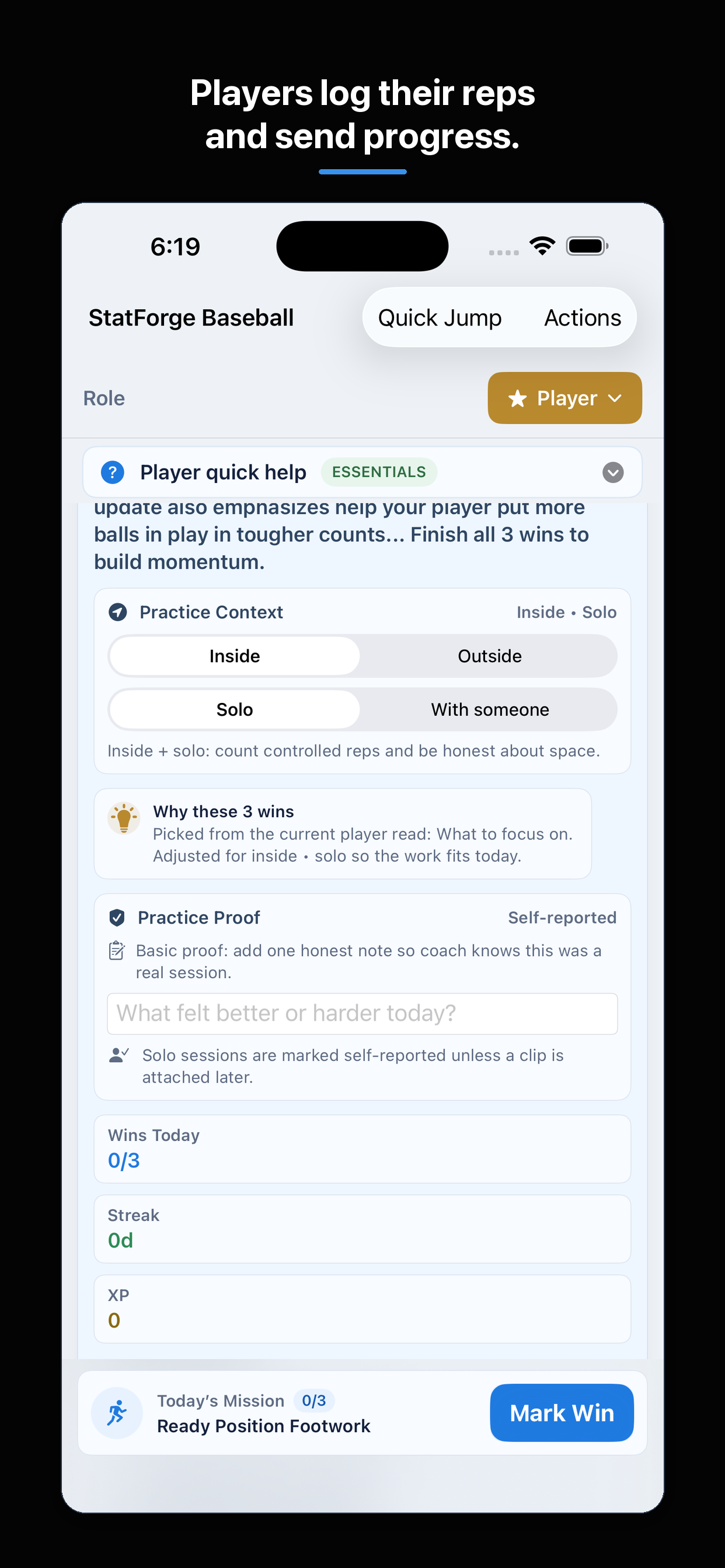 StatForge Baseball