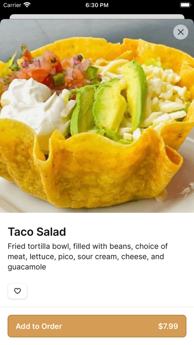BM Tacos Burritos & More Screenshot