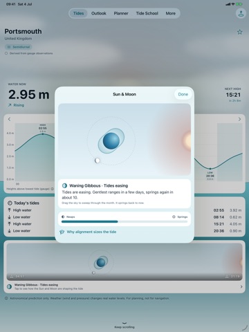 TideDeck: Tide Times & Charts iPad screenshot