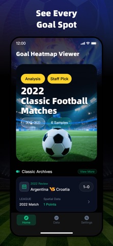Foot99 : Goal Heatmap Viewer Screenshot 1 of 3