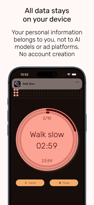Japanese Walking Timer Screenshot 5 of 5