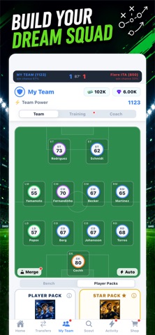 Real Football Manager Tycoon iPhone screenshot