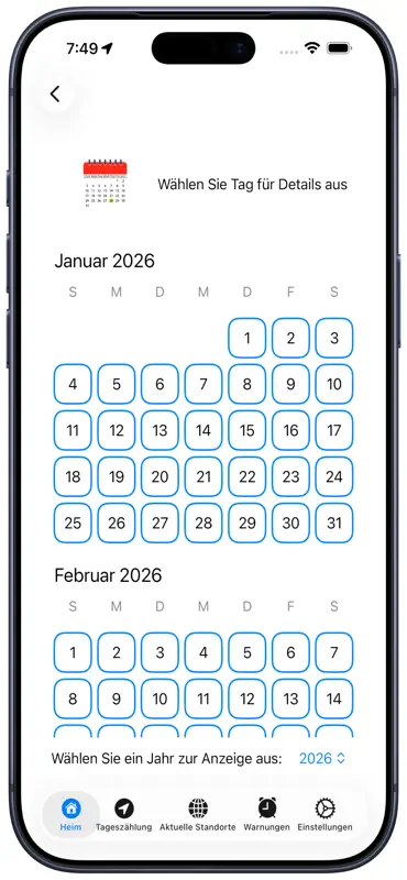 Domicile365 Residency Tracker screenshot 4 of 10