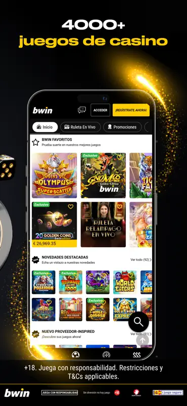 bwin Casino: Ruleta y Slots screenshot 5 of 8