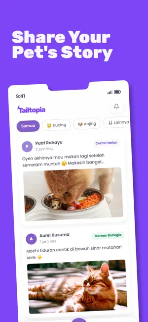 Tailtopia:Diary & Dokter Hewan screenshot 4