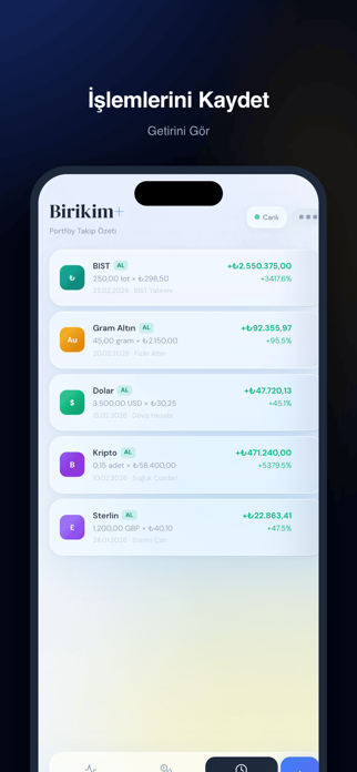 Birikim+ Screenshot 4 of 5