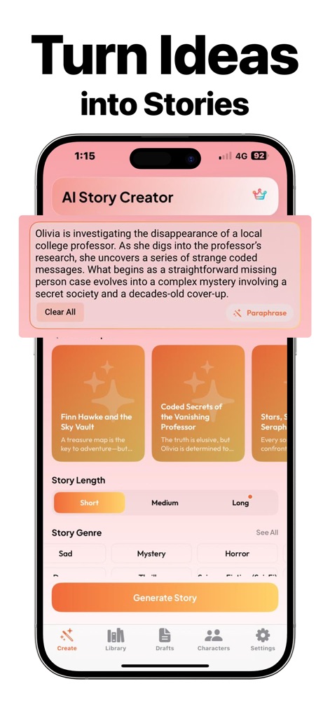 Novel AI: AI Stories Generator - Books App | MWM