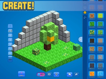 VoxelPG iPad screenshot