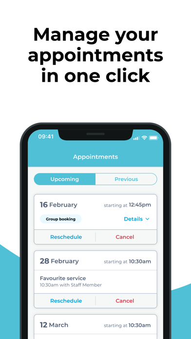 Hair House Salon iPhone screenshot 2 - Lifestyle app