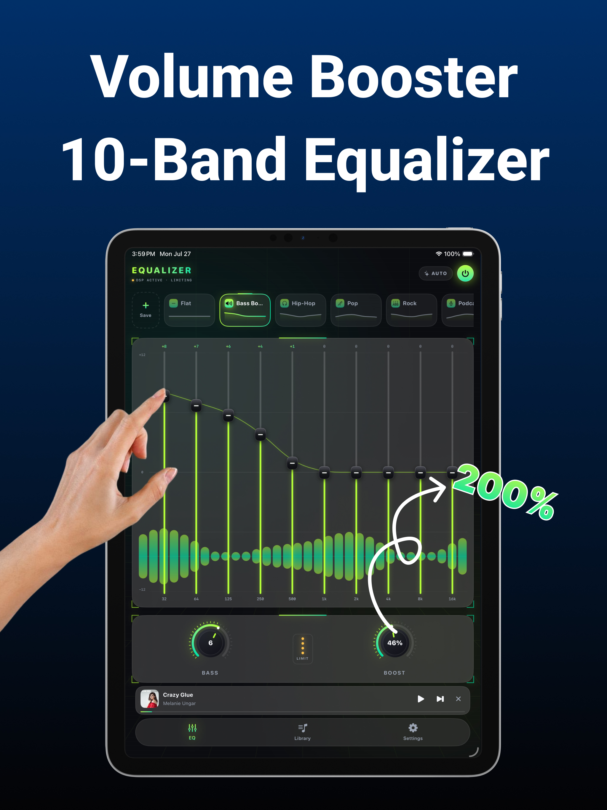 Equalizer: Bass Volume Booster screenshot 11