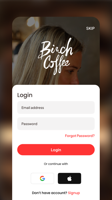 Birch Coffee Screenshot