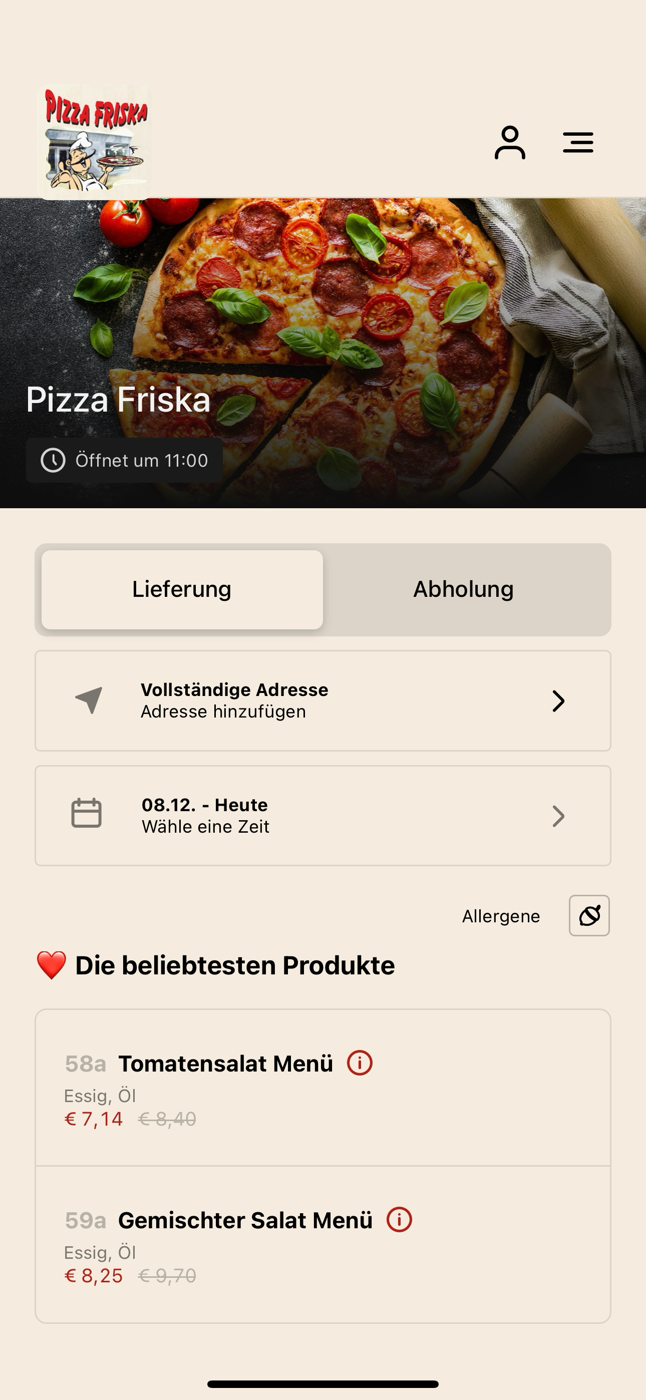 Pizza Friska