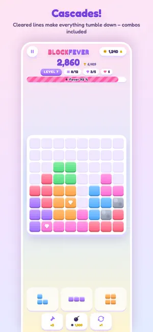 Block Fever: Puzzle screenshot 2