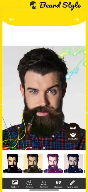 Beard Styler Cam - Beard Maker screenshot 1