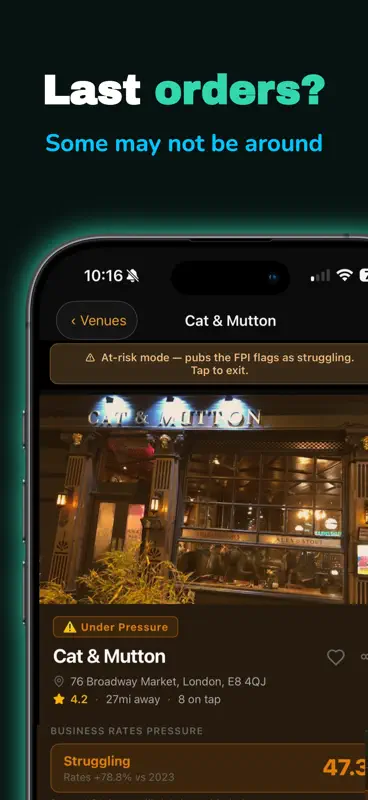 PINtPOINT Pub Radar screenshot 8 of 10